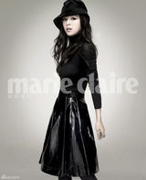 组图：张静初登封面化身俏皮精灵神秘魅惑