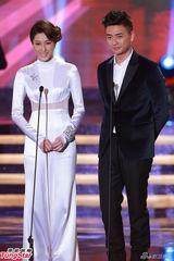 组图：TVB台庆现场 入围演员集体亮相