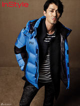 高清组图：韩星车胜元户外服写真 英俊潇洒型男本色