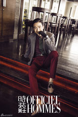 组图：俞灏明登《时装男士》变身时尚英伦绅士