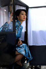 幻灯图：孟广美最新剧集《京城四少》 造型养眼多变 