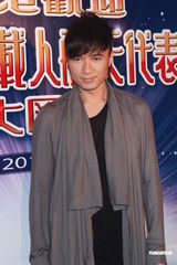 组图：古巨基曝刘翔张梓琳只是绯闻