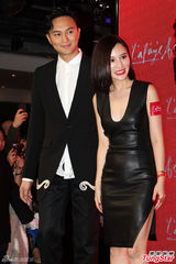 组图：奥黛丽塔图降京城 与郭富城对饮微笑