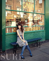 组图：韩星IU伦敦拍时尚大片 清新唯美异域风情