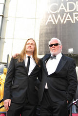 高清组图：尼克-诺特携布劳利-诺特亮相