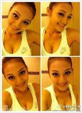 组图：好声音台妹性感私照流出 紧身装丰满酥胸