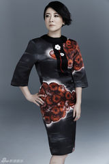 组图：陈小艺写真复古风彰显大气典雅