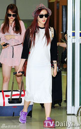 组图：Girl'sDay结束日本巡演清爽飞抵韩国