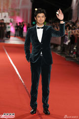 组图：群星亮相金钟奖红毯 林依晨陈柏霖受追捧