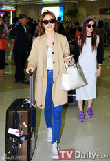 组图：Girl'sDay结束日本巡演清爽飞抵韩国