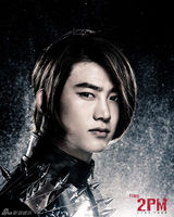 组图：韩团2PM巡演海报曝光 冷色金属感帅气特写