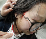 组图：李敏镐空降杭州场面失控 女粉丝鲜血直流