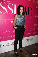 廖碧儿否认被富豪甩后勾旧爱 与杨采妮竞艳(图)