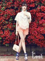 高清图：少时Tiffany拍性感大片清新俏丽