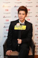 组图：新浪娱乐明星街拍盛典对话陈学冬