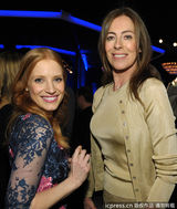 组图：奥斯卡提名午宴 准影后们盛装竞艳