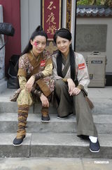 组图：陈法拉新剧饰演钟无艳 不介意扮丑求突破