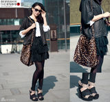 明星爱街拍第22期：经典基本款终极简约黑白色