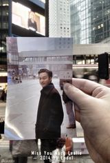 组图：重走张国荣走过的路 再现哥哥街头身影