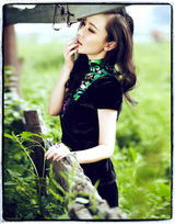 高清图：霍思燕清新写真肤若冰肌 柔软外表强大内心