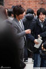 幻灯图集：木村拓哉上海拍戏 林志玲一闪而过