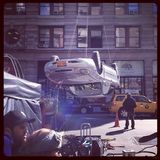 组图：《蜘蛛侠2》首露中国元素 汽车街头腾飞