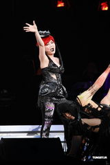 组图：梁静茹香港红馆个唱落幕 造型百变气氛热