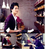 组图：丁子峻写真化身高傲打字员 迷人电眼秒杀菲林