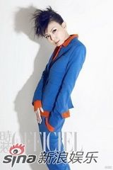 高清组图：孙燕姿全新造型登《时尚》杂志