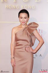 组图：刘嘉玲进军香港餐饮业 圈中友人前来捧场