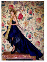 高清图：立陶宛超模艾迪塔登杂志演绎公主日记