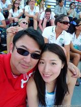 组图：奥运冠军罗雪娟曝与男友亲密照