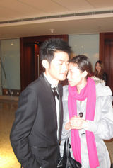 高清图：《孔子》首映礼 任泉神秘女友曝光