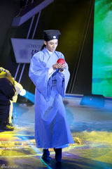 组图：赵文浩《舞动好声音》变身宁采臣