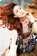 组图：孙敬媛最新杂志写真曝光 演绎性感帅气