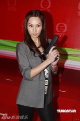 组图：《法证先锋III》试造型 佘诗曼遗憾缺席