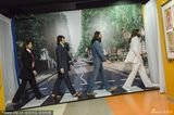 组图：披头士乐队蜡像展获热捧 Q版造型可爱