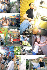 组图：滨崎步少女泳装照曝光 婴儿肥容貌变化大