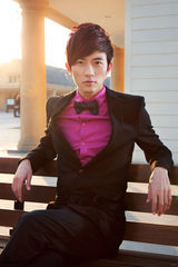 高清图：大左写真引领街头绅士风 尽显冷峻气质