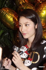 组图：陈慧琳出席时尚活动 无奈于老公脱发秃顶