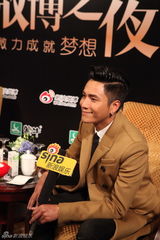 组图：微博之夜专访 陈坤否认是导师