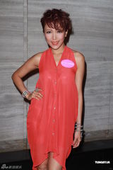 组图：陈妍希小露香肩 庄思敏红发抢镜