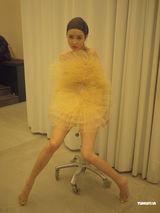 组图：薛凯琪变身粉嫩糖果妹 棉花糖配纱裙甜美可爱