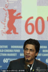 幻灯：《我的名字叫可汗》亮相 印度影帝携女伴出席