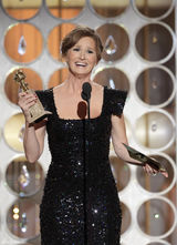 高清图：第68届金球奖 梅丽莎-里奥获最佳女配角