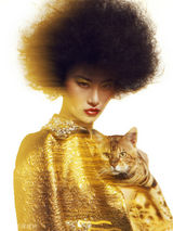 组图：尚雯婕写意大片曝光 我是歌手纪录片首发