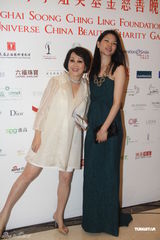 组图：靳羽西车永莉吕燕等出席慈善晚宴