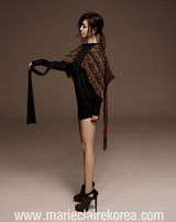 组图：韩星南圭丽(南奎丽)新写真成熟妩媚 化浓妆秀身材