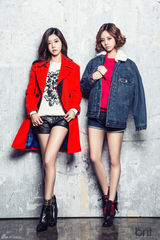 组图：韩团Girls Day冬装大片不惧冷露美腿