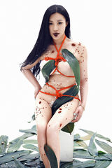 高清组图：乳神苏梓玲红绳捆绑变人肉粽